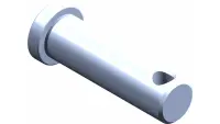 03.0610 Clevis Pin, 3/8 x 1 1/4 ZP