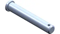 Clevis Pin, 1/2 x 3 Oal   ZP