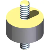 05.0051 Isolator, 1/4-20 x 1/2 x 1