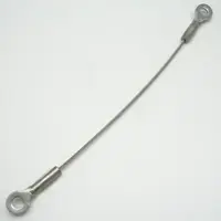 Cable, 1/8 x 12 SS Stamped End Cable, 1/8 x 12 SS Stamped End