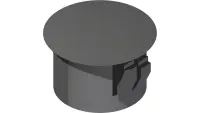 05.0070 Plug, for 1/2 Panel Hole