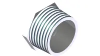 05.0093 Plug, 2-1/2 NPT M, White PVC