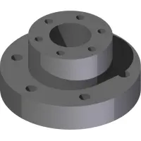 05.0107 Isolator, 9/16 ID x 1-29/32 OD