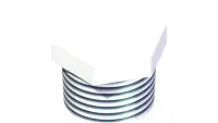 05.0108 Plug, 3/4" NPT M, White Nylon