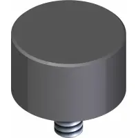 05.0113 Bumper, Rubber Cylindrical