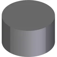 05.0118 Bumper, Rubber Cylindrical