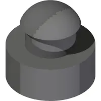 05.0120 Bumper, Neoprene 10 Ga - 1/4
