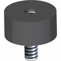 05.0135 Isolator, 1/4-20 x1/2 x1" F/M