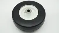 Wheel, Asm 9 x 3.5 x 4 Flatfree