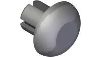 05.0144 Bumper, Plastic Snap 7/16" OD