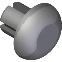 05.0144 Bumper, Plastic Snap 7/16" OD