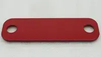 Bracket, Backer Plastic Slide Bracket, Backer Plastic Slide