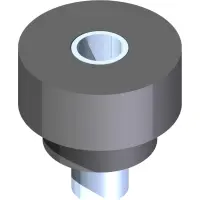 05.0149 Isolator, 1/2idx1.88odx2 Piece