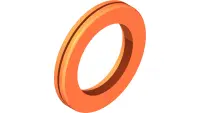 05.0151 Grommet, 2" ID, 3" OD, 3/8"Thk