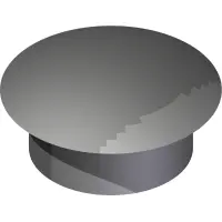 05.0152 Plug, for 7/8 Panel Hole
