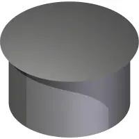 05.0153 Plug, for 9/16 Panel Hole