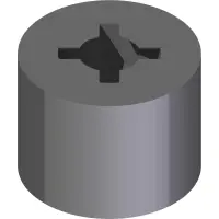 05.0166 Spacer, 1/4 x 1/2 x 3/8L