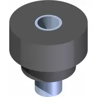 05.0183 Isolator, 1/2 ID x 1.88 OD x 2 Piece