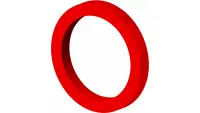 05.0190 Washer, .905 ID x 1.170 x .140 Red