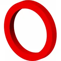 05.0190 Washer, .905 ID x 1.170 x .140 Red