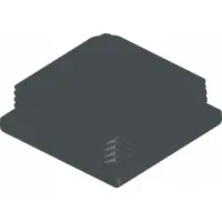 05.0209 Plug, Sq. for 2-1/2x(.203 - .134) Tube
