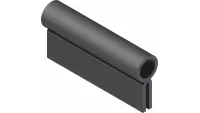 06.0043-2IN Trim, 7/16" Bulb Seal Top 1/16T x 2"