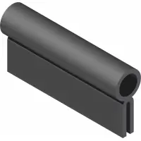 06.0043-2IN Trim, 7/16" Bulb Seal Top 1/16T x 2"