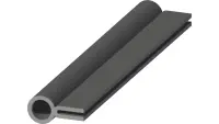 06.0043-4.5IN Trim, 7/16" Bulb Seal Top 1/16T x 4-1/2"