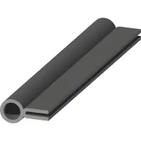 06.0043-4.5IN Trim, 7/16" Bulb Seal Top 1/16T x 4-1/2"