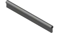 06.0043-7.5IN Trim, 7/16" Bulb Seal Top 1/16T x 7-1/2"