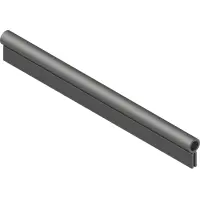 06.0043-7.5IN Trim, 7/16" Bulb Seal Top 1/16T x 7-1/2"
