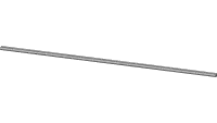 06.0049-35IN Trim, 7/16" Bulb Seal Side 1/16T x 35"