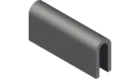 06.0050-1.25IN Trim, Trim Loc 1/2 x 3/16 x 1-1/4"