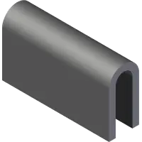 06.0050-1IN Trim, Trim Loc 1/2 x 3/16 x 1"