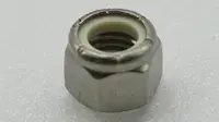 Locknut, Nylon 1/2-13 UNC SS Locknut, Nylon 1/2-13 UNC SS