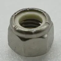 Locknut, Nylon 1/2-13 UNC SS Locknut, Nylon 1/2-13 UNC SS