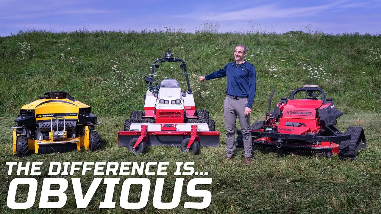 Remote Control Mower Comparison  Which should I buy