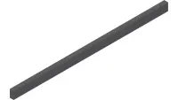 06.0055-15IN Weatherstrip, 3/8 x 3/4 x 15"