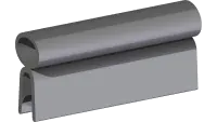 06.0062-2IN Trim, 3/8" Bulb Seal Top 3/16T x 2"