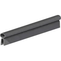 06.0062-7IN Trim, 3/8" Bulb Seal Top 3/16T x 7"