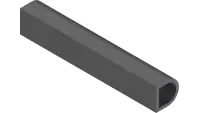 06.0064-6IN Weatherstrip, 1 x 1 D Shape x 6"