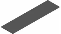 06.0065 Velcro, Loop 1" Black