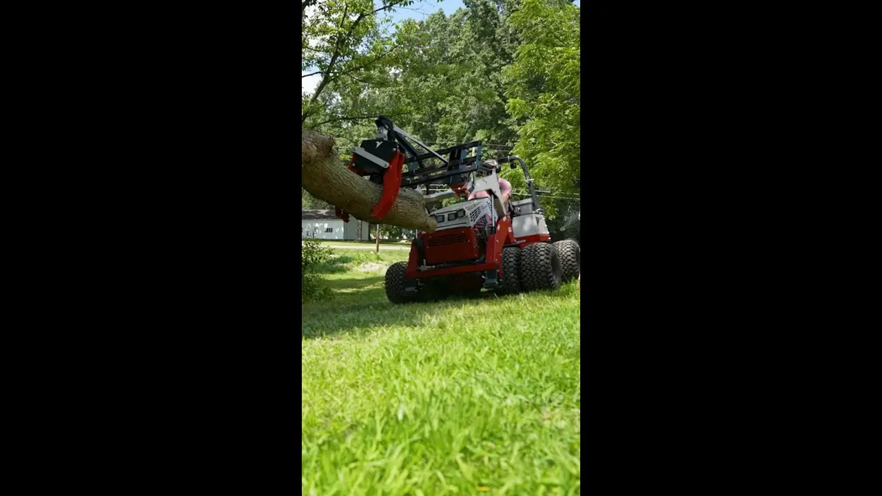 Cleanup With The Ventrac Loader