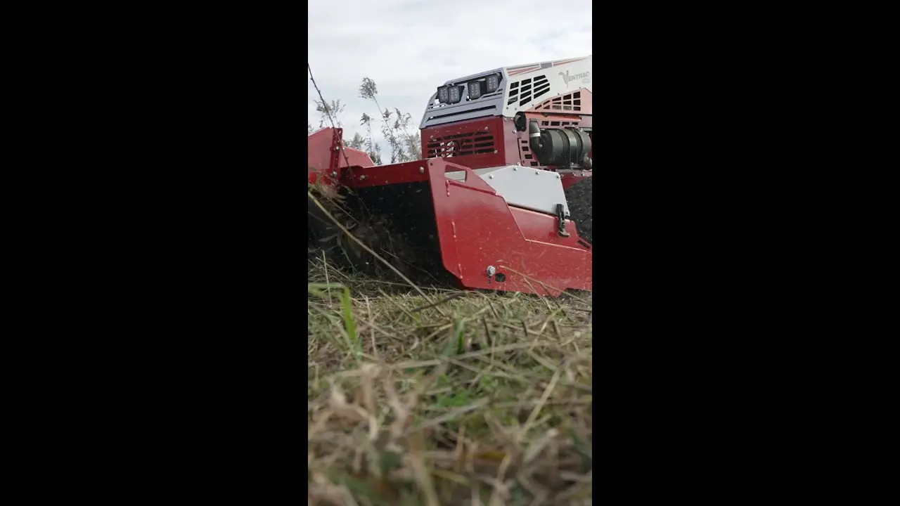 Brush Slopes and Serious Traction  Ventrac in Action