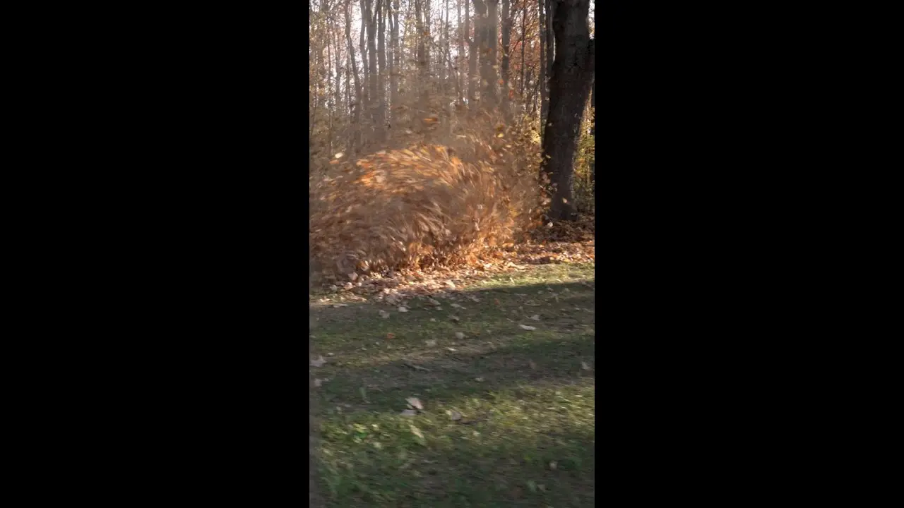 Prep For Leaf Cleanup With Ventrac
