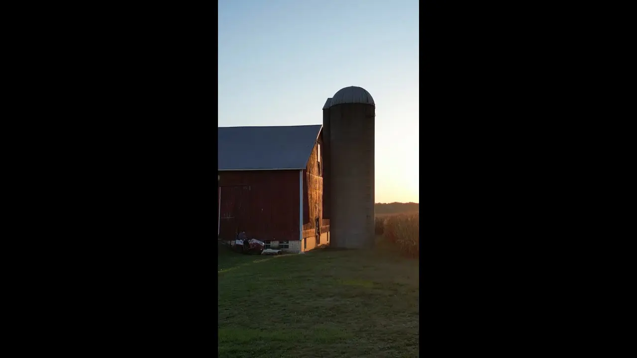 Fall Sunrise Mowing With Ventrac