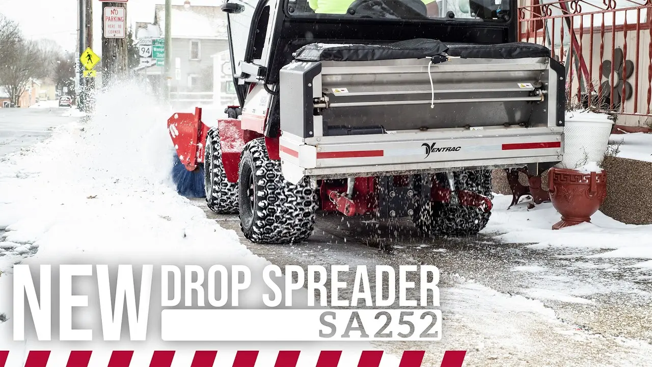 SA252 Drop Spreader  New Ventrac Accessory