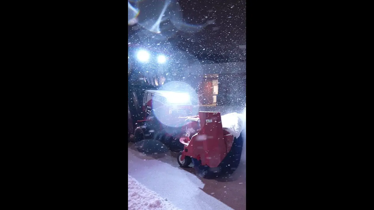 Satisfying Winter Attachment  Ventrac Snow Clearing