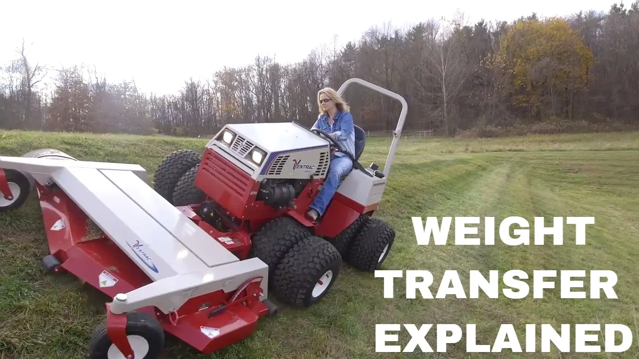 Ventrac 4500 Weight Transfer Experiment