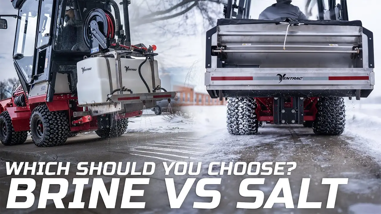 Rock Salt VS Brine  Choosing the Right Winter Strategy